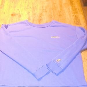Kangol Kids Long Sleeve Shirt in Blue